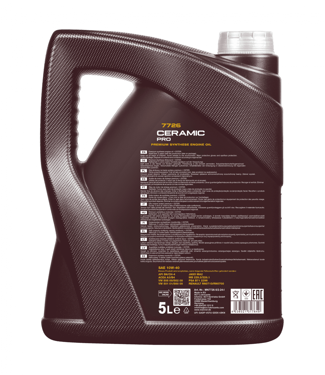 Mannol Ceramic Pro 10W-40