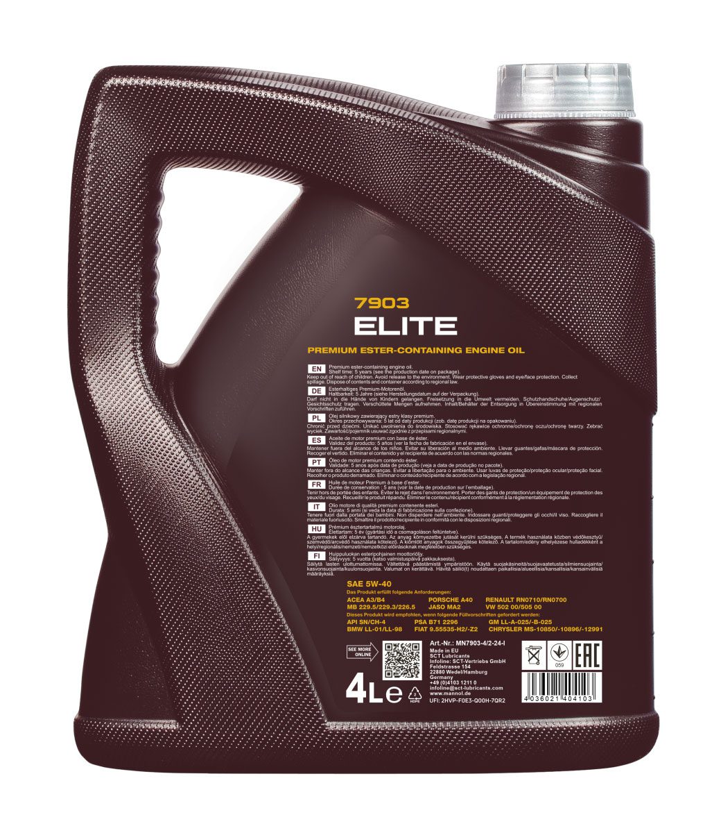 Mannol Elite 5W-40