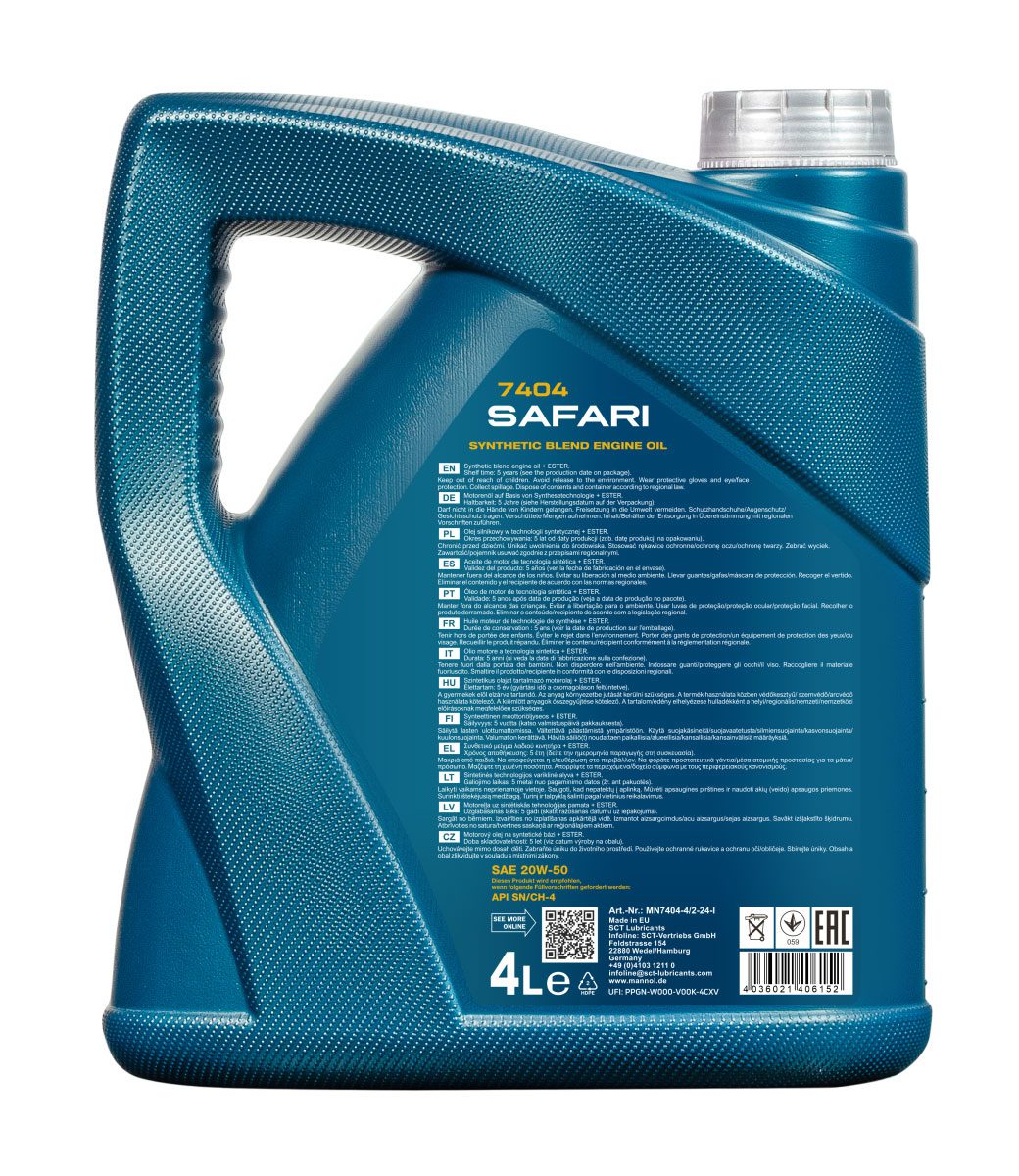 Mannol Safari 20W-50